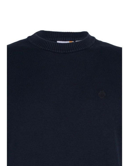 Timberland Maglia con Logo In Blu