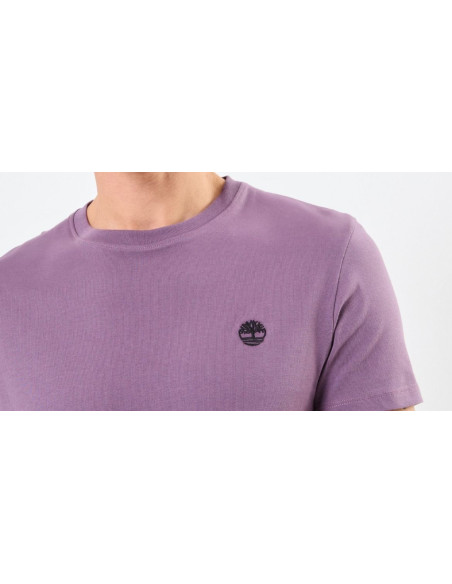 Timberland T-Shirt Dunstan River Da Uomo In Viola
