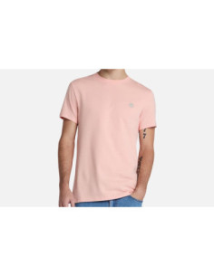 Timberland T-Shirt Dunstan River Da Uomo In Rosa 2