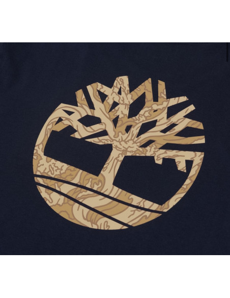 Timberland T-shirt Da Uomo In Blu