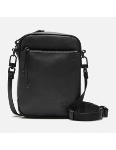Timberland Borsa A Tracolla In Pelle Tuckerman In Colore Nero