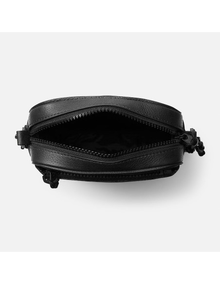 Timberland Borsa A Tracolla In Pelle Tuckerman In Colore Nero
