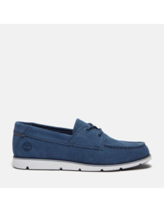Timberland Scarpa Stringata Grafton Bay Da Uomo In Blu Scuro 2
