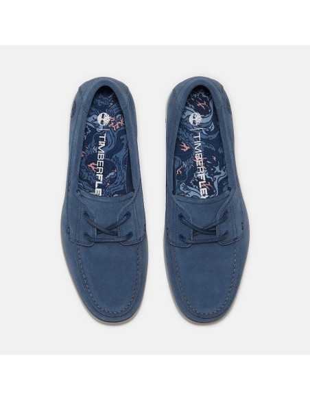 Timberland Scarpa Stringata Grafton Bay Da Uomo In Blu Scuro