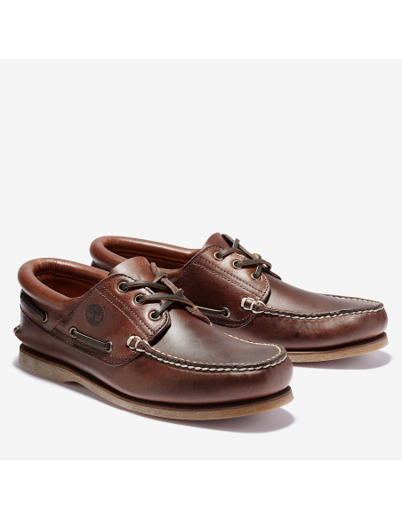 Timberland Scarpa Da Barca Da Uomo Classica Authentic In Marrone