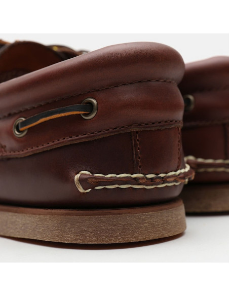 Timberland Scarpa Da Barca Da Uomo Classica Authentic In Marrone