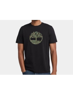 Timberland T-shirt Con Logo In Nero