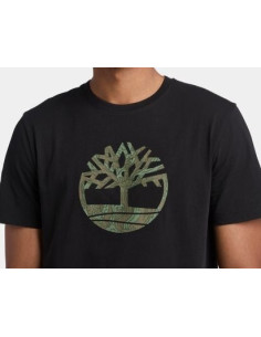 Timberland T-shirt Con Logo In Nero 2