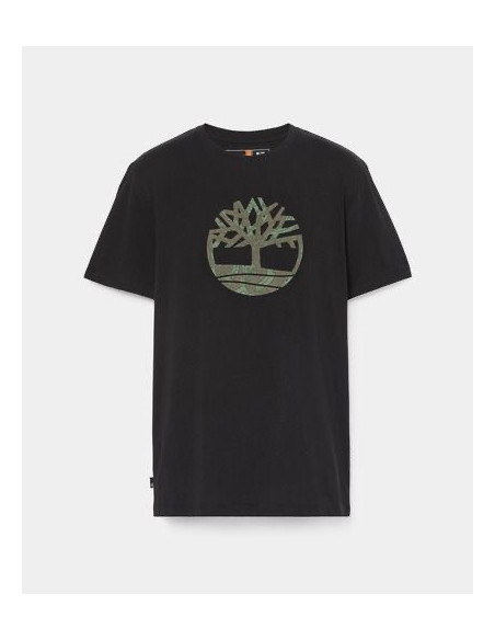 Timberland T-shirt Con Logo In Nero