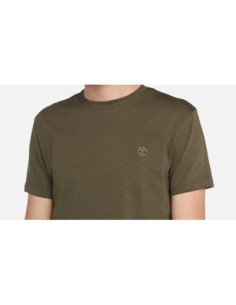 Timberland T-Shirt Dunstan River Da Uomo In Verde Scuro 2