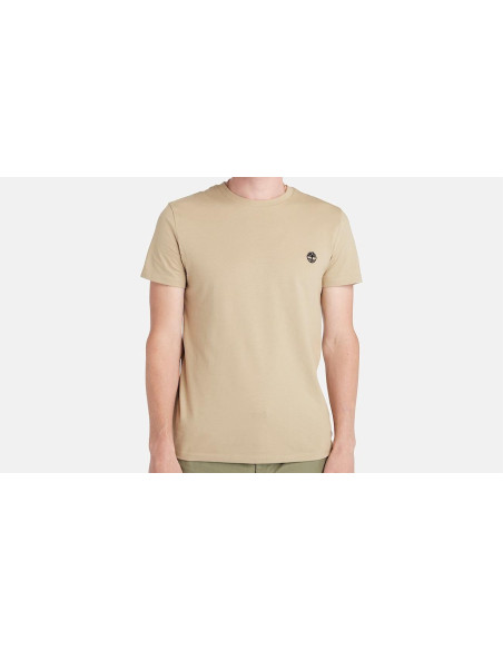 Timberland T-Shirt Dunstan River Da Uomo In Marrone Chiaro