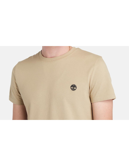 Timberland T-Shirt Dunstan River Da Uomo In Marrone Chiaro