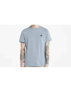 Timberland T-Shirt Dunstan River Da Uomo In Celeste
