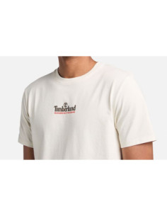 Timberland T-shirt A Maniche Corte In Bianco 2