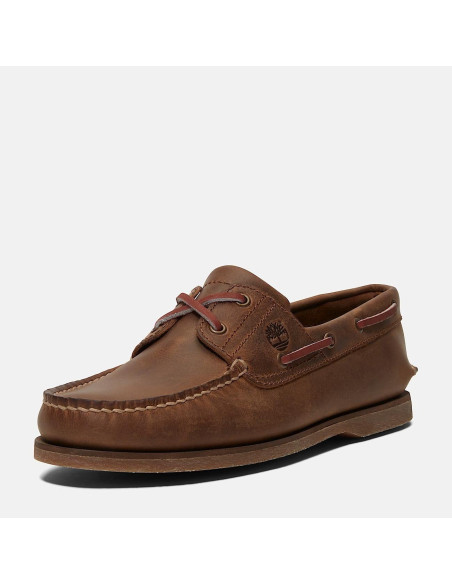 Timberland Scarpa Da Barca Classic Da Uomo In Marrone Scuro