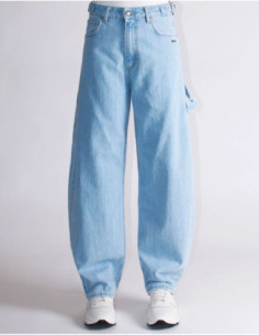 Berna Jeans Bleach Modello Work Con Fiibbie
