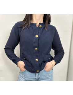 Vicolo Cardigan Con Bottoni Dorati