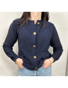 Vicolo Cardigan Con Bottoni Dorati 2