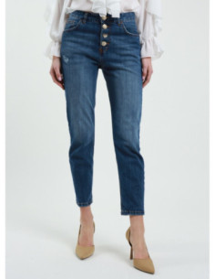 Susy Mix Jeans Con Gioiello