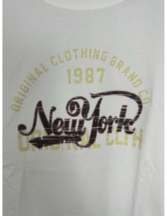 Vicolo T-shirt Stampa New York Vintage