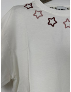 Berna T-Shirt Over Fit Con Stelle Ricamate 2