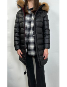 Blauer Piumino Con Cappuccio