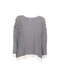 Vicolo Maglia Girocollo A Righe