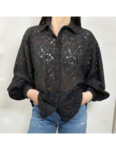 Vicolo  Camicia In Pizzo Manica A Palloncino