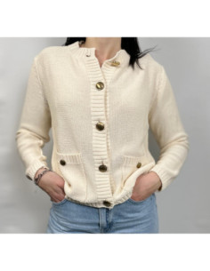 Vicolo Cardigan Con Bottoni Dorati