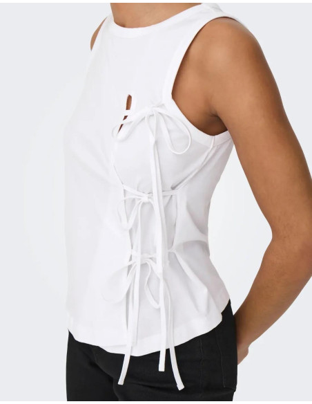 Only T-shirt Con Lacci