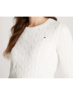 Tommy Hilfiger Maglia A Treccia All-Over