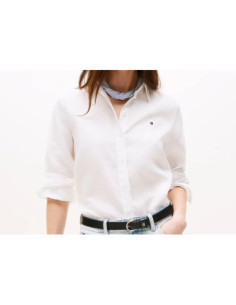 Tommy Hilfiger Camicia Regular Fit In Lino
