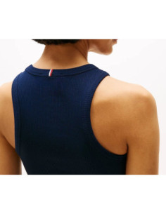 Tommy Hilfiger Canotta Slim Fit A Coste 2