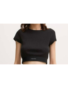 Calvin Klein T-Shirt Lounge Corta  Cotton Stretch Rib