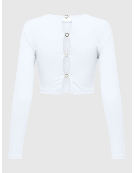 Only Maglia Con Apertura Sul Retro