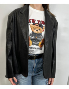 Vicolo Blazer In Ecopelle