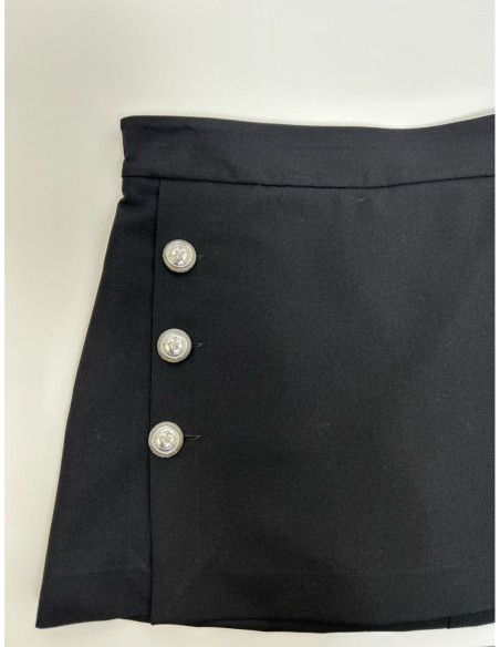 Vicolo Gonna a Pantaloncino Con Bottoni