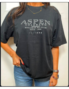 Haveone T-shirt Con Scritta Aspen 2