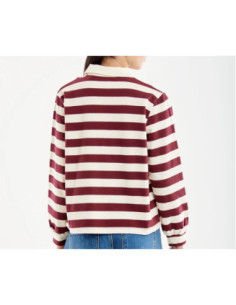 Vicolo T-shirt Polo A Righe Manica Lunga 2