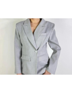 Vicolo Blazer Spalle Over Avvitato