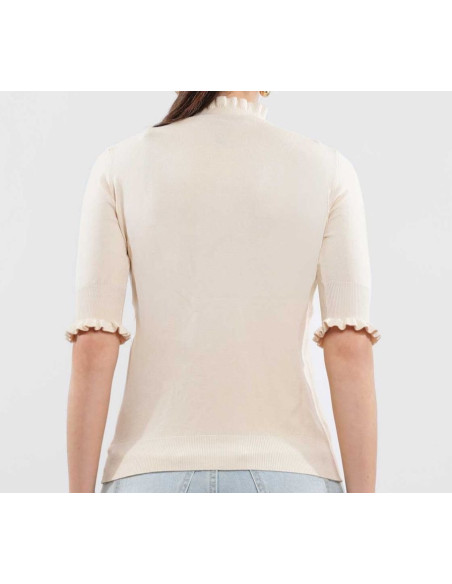 Haveone Maglia Con Merletti