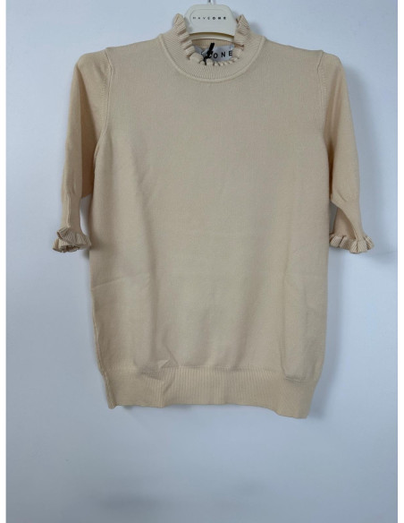 Haveone Maglia Con Merletti