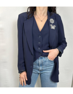 Tensione In Blazer Monopetto