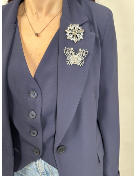 Tensione In Blazer Monopetto