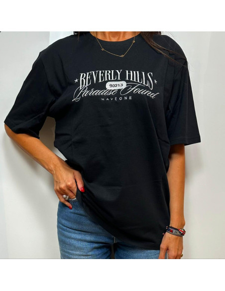 Haveone T-shirt Con Scritta Beverly Hills