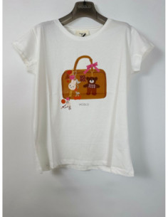 Vicolo T-shirt Con Stampa Borsetta Con Charms