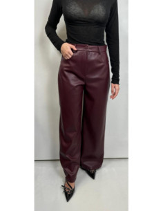 Tensione In Pantalone In Ecopelle