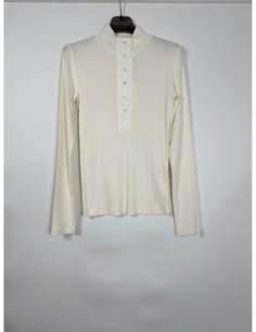 Vicolo T-shirt Serafino Collo Alto
