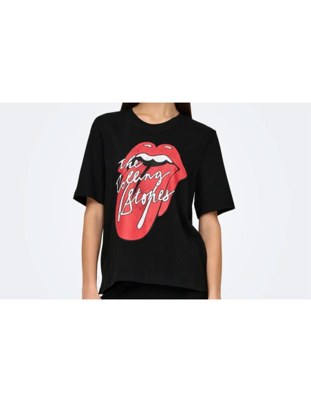Only T-shirt Con Stampa Rolling Stones