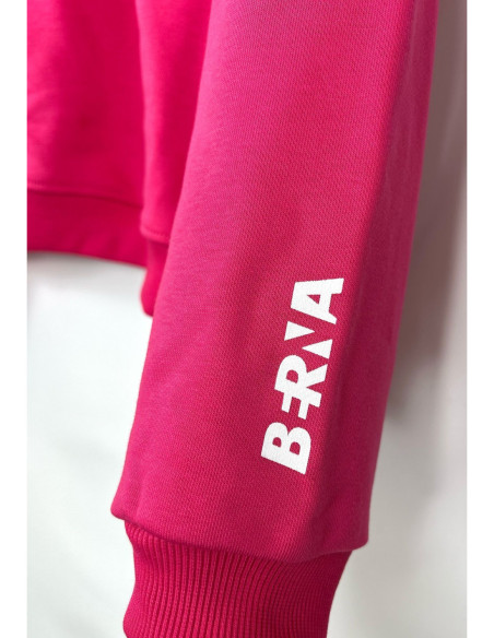 Berna Felpa Con Cappuccio Logata